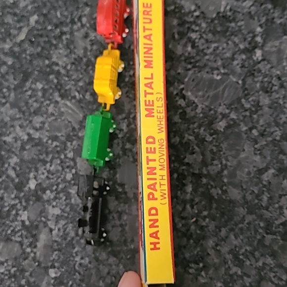 Vintage - Original Box "Old Fashion Locomotive with Carriages" - Picture 5 of 11